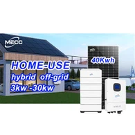 Suure jõudlusega 8kw päikeseenergiasüsteem koju